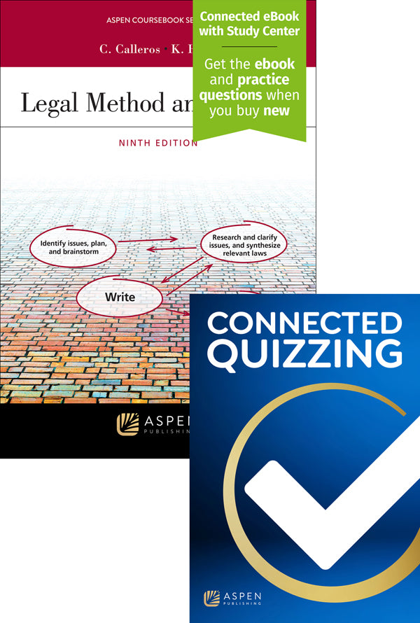 The Legal Writing Handbook: Analysis Research and Writing [Connected  Casebook] (Aspen Coursebook)