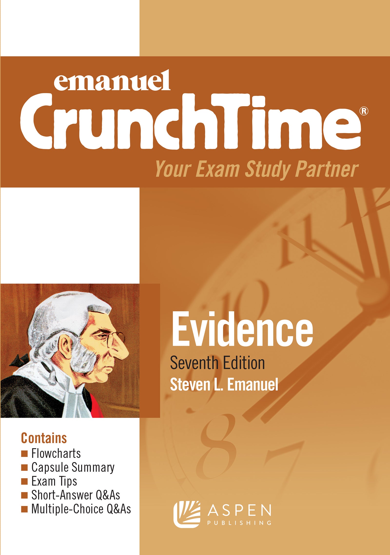 Emanuel CrunchTime for Evidence, Seventh Edition | Aspen