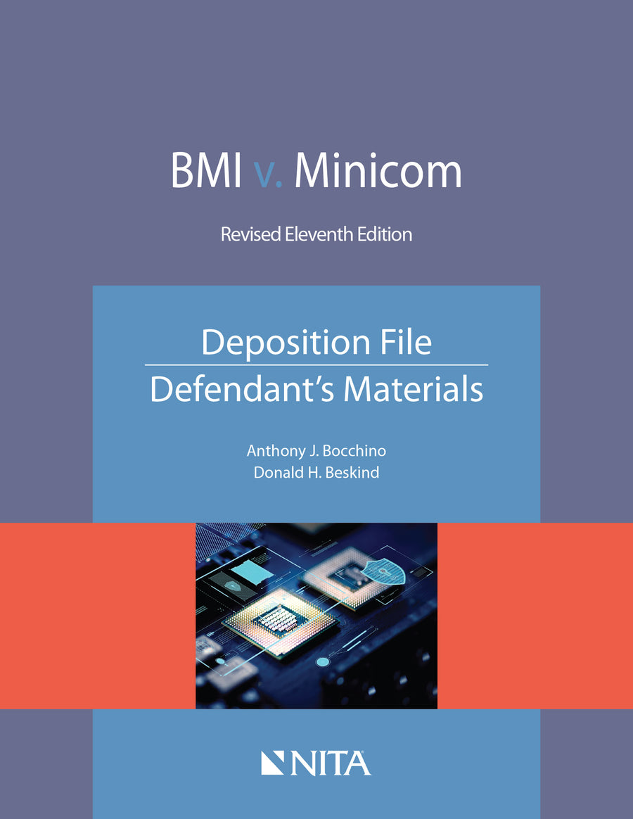 BMI v. Minicom, Deposition File, Defendant’s Materials, Eleventh Edition