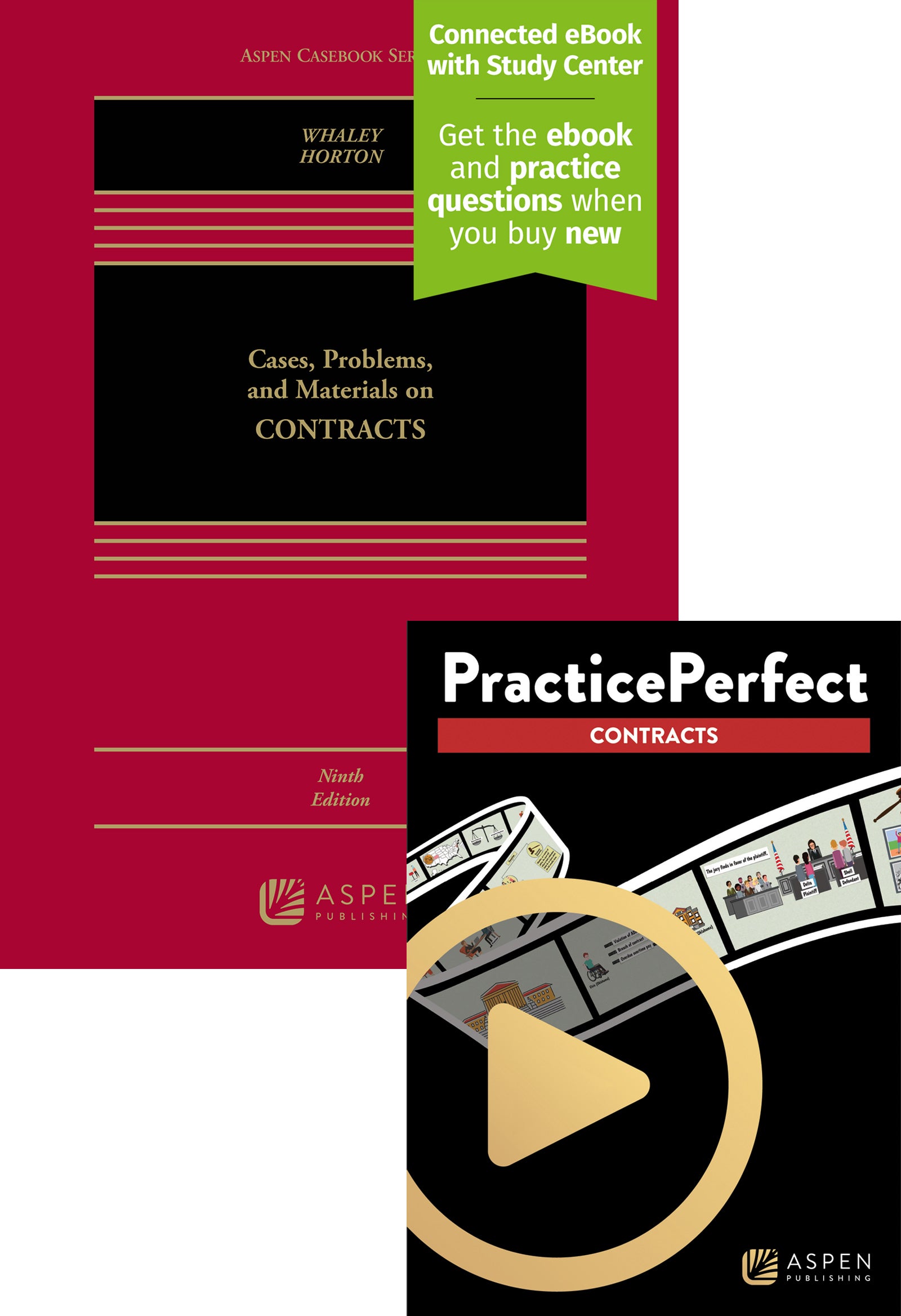Bundle Cases, Problems, and Materials on Contracts, Ninth Edition wit