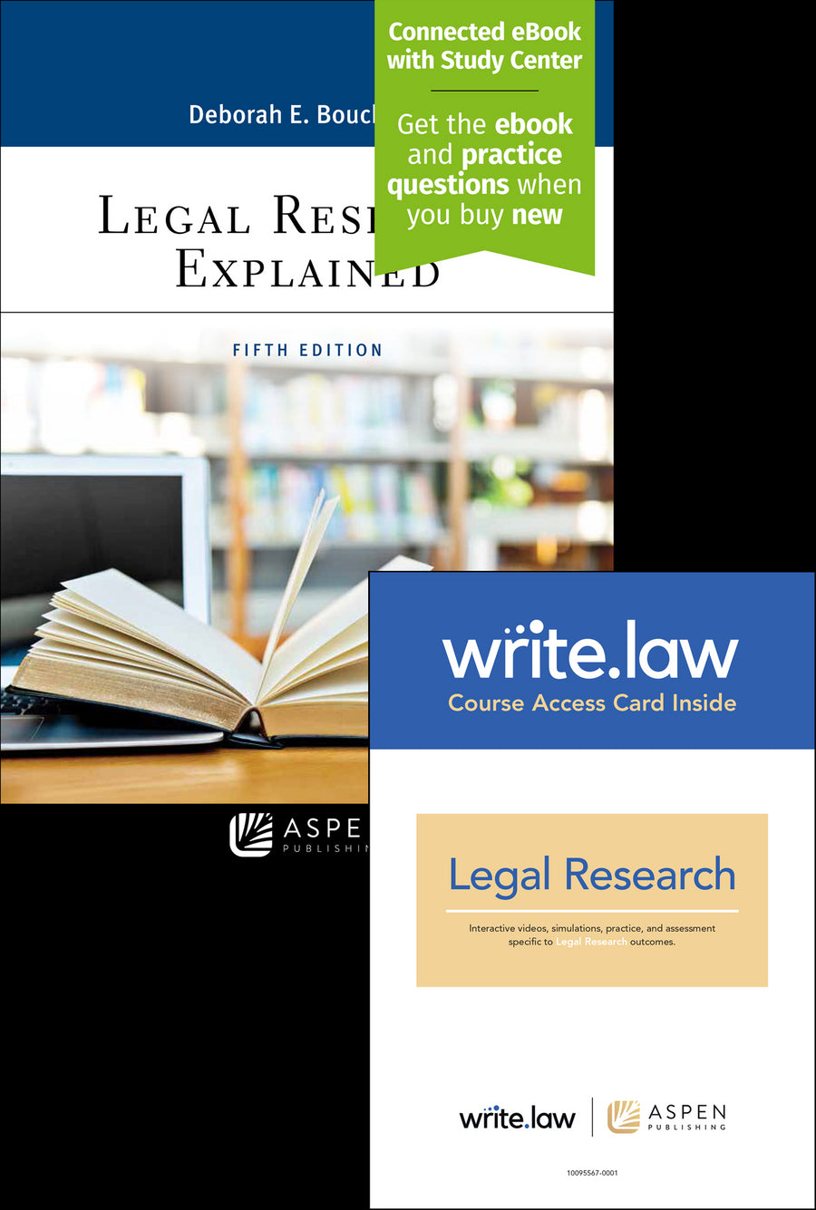 Bundle: Legal Research Explained, Fifth Edition and Write.law Legal Research