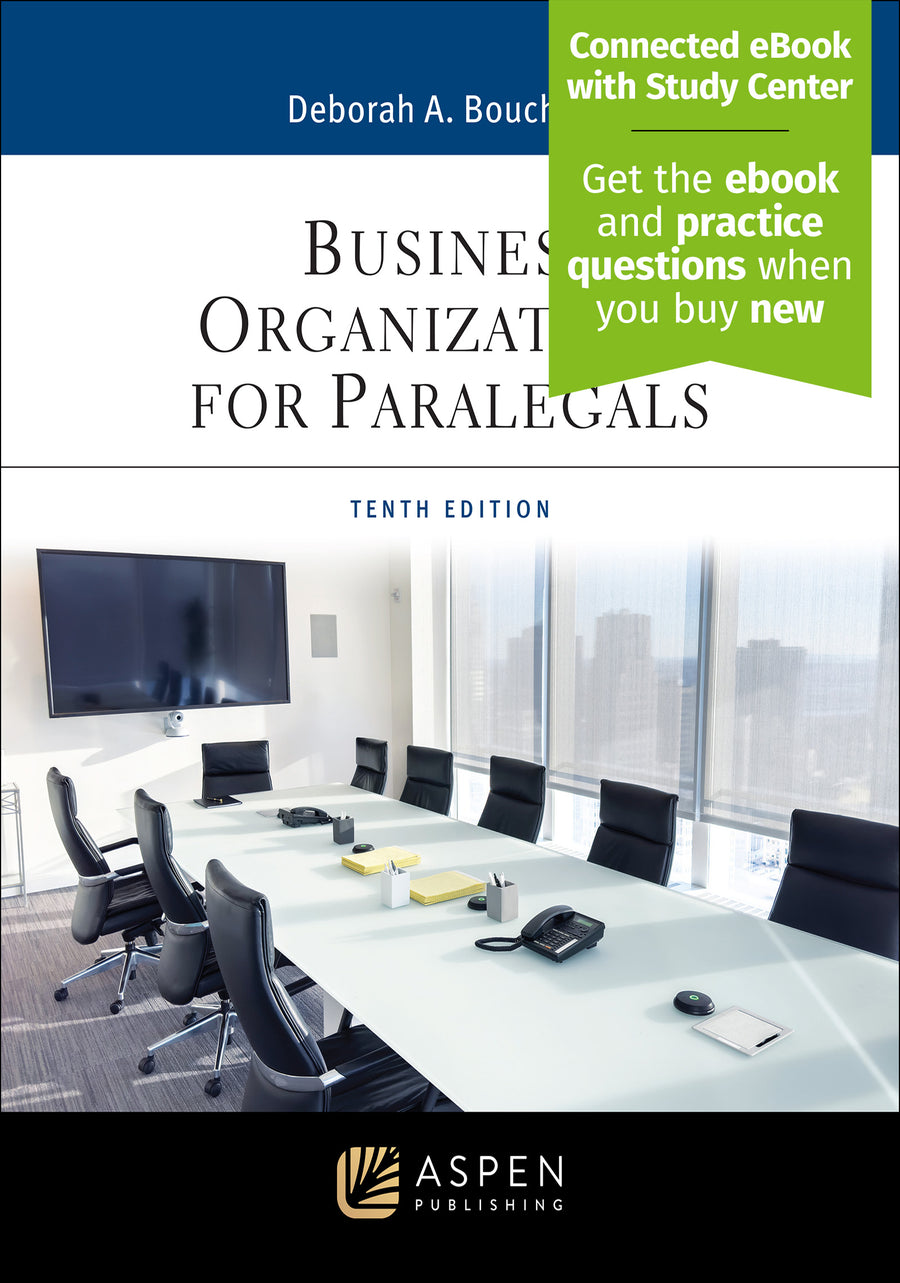 Business Organizations for Paralegals, Tenth Edition