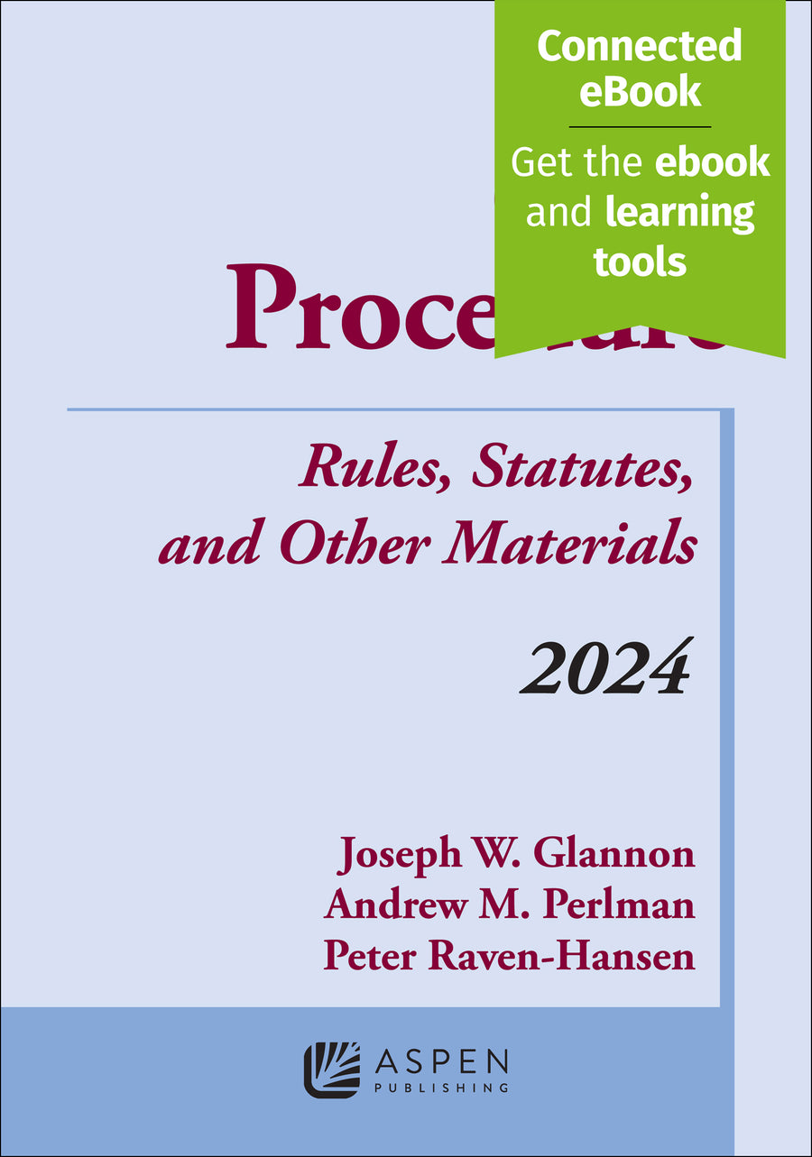 Civil Procedure: Rules, Statutes, and Other Materials, 2024 Supplement