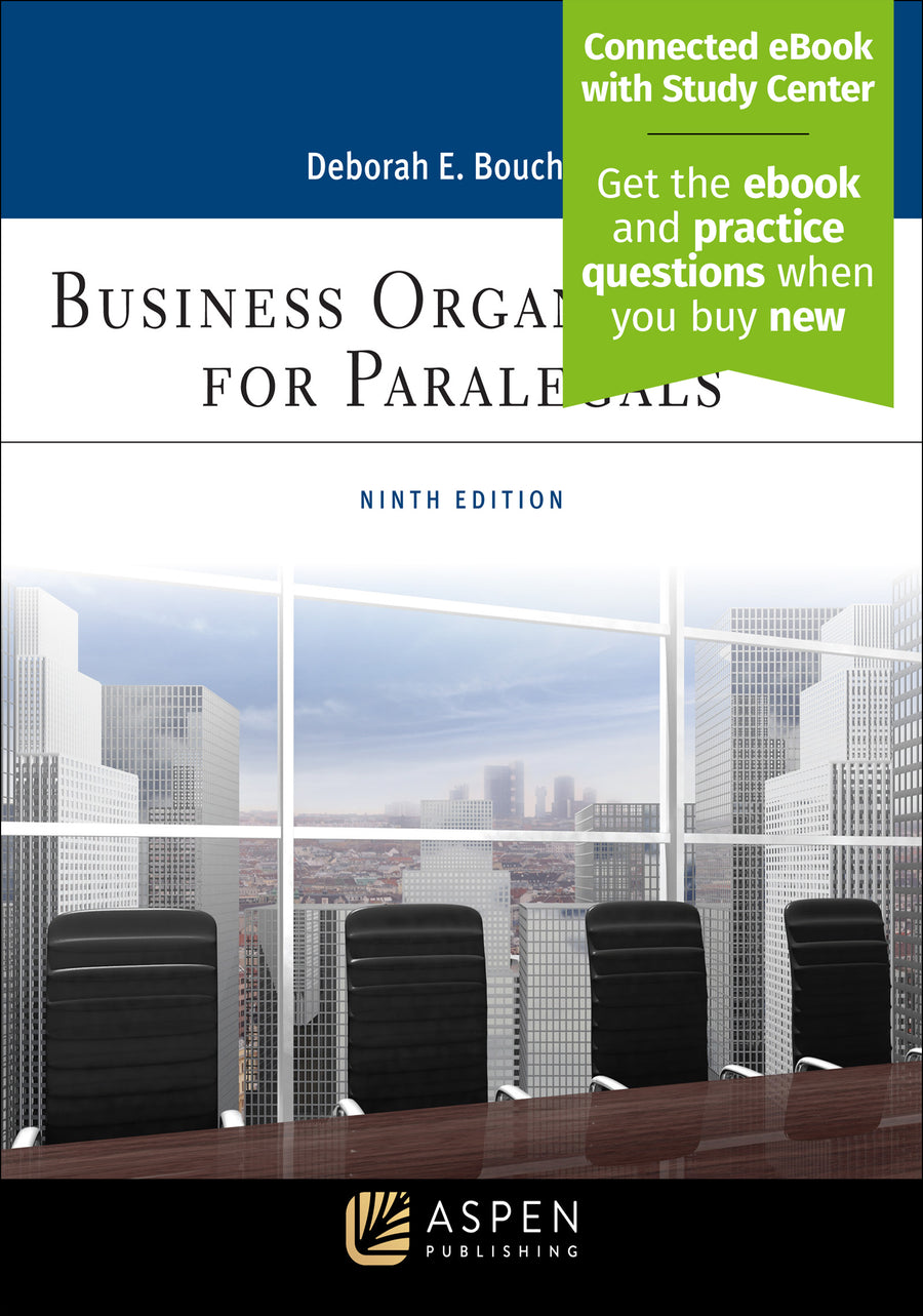 Business Organizations for Paralegals, Ninth Edition