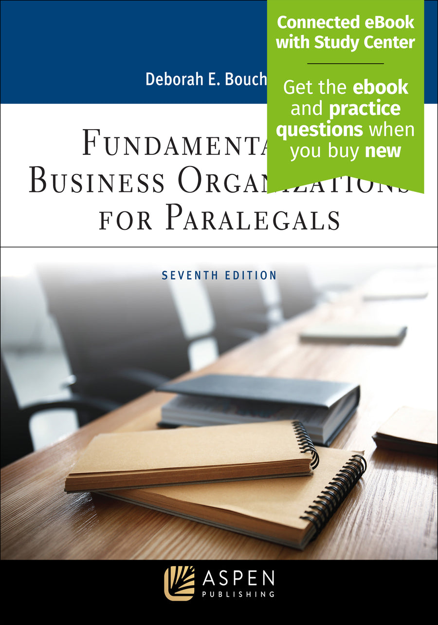 Fundamentals of Business Organizations for Paralegals, Seventh Edition