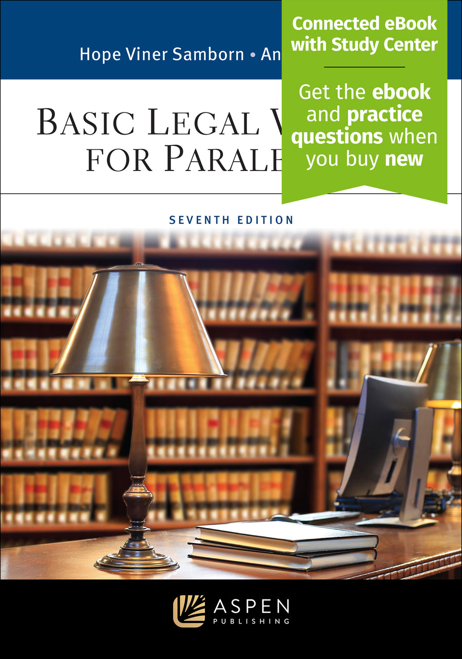 Basic Legal Writing for Paralegals, Seventh Edition