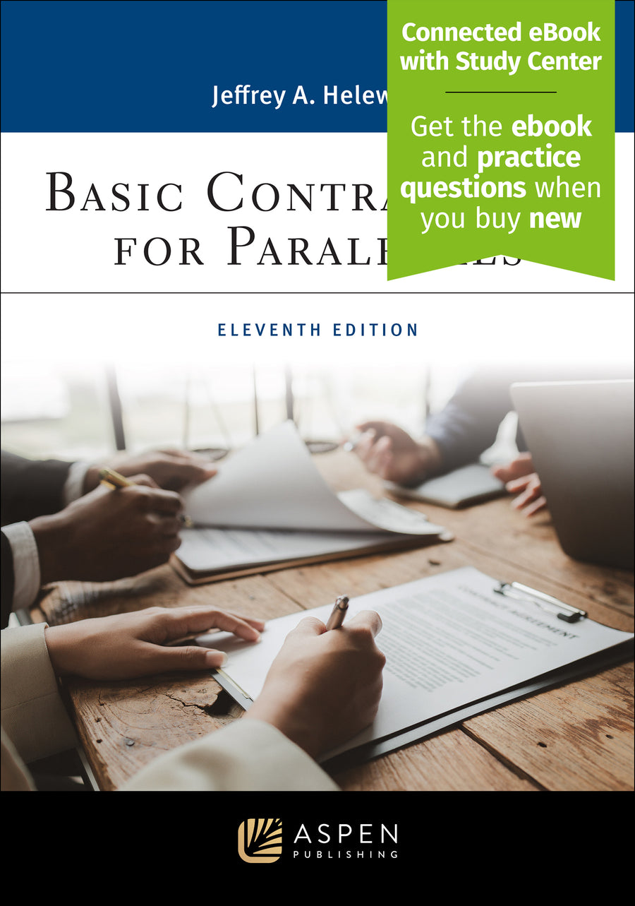Basic Contract Law for Paralegals, Eleventh Edition