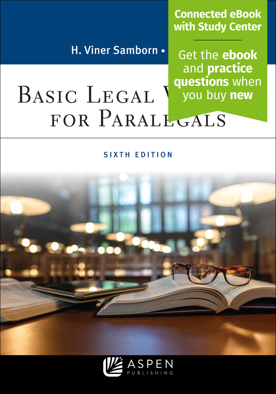 Basic Legal Writing for Paralegals, Sixth Edition