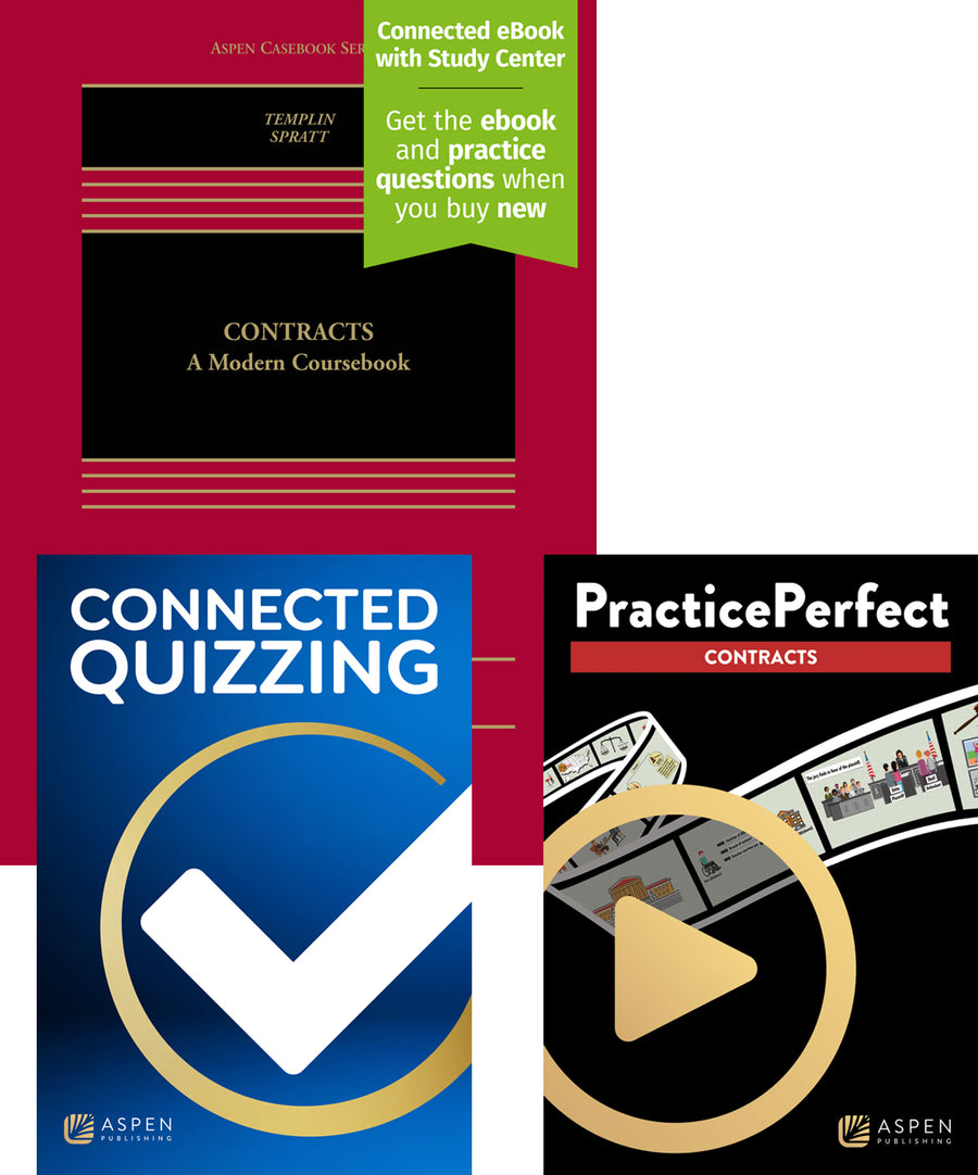 Bundle: Contracts: A Modern Coursebook , Third Edition and Connected Quizzing with PracticePerfect Contracts