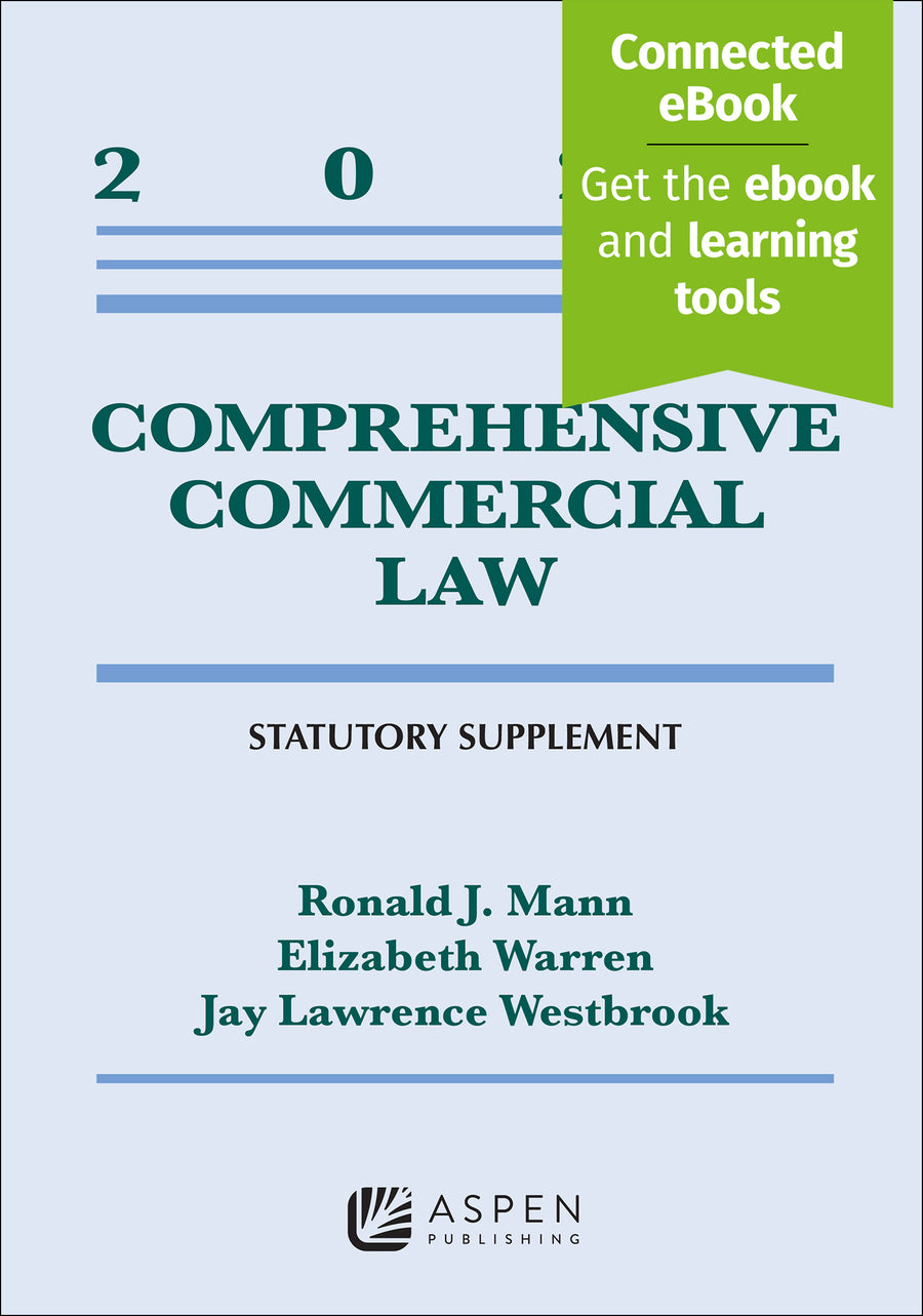 Comprehensive Commercial Law: 2024 Statutory Supplement